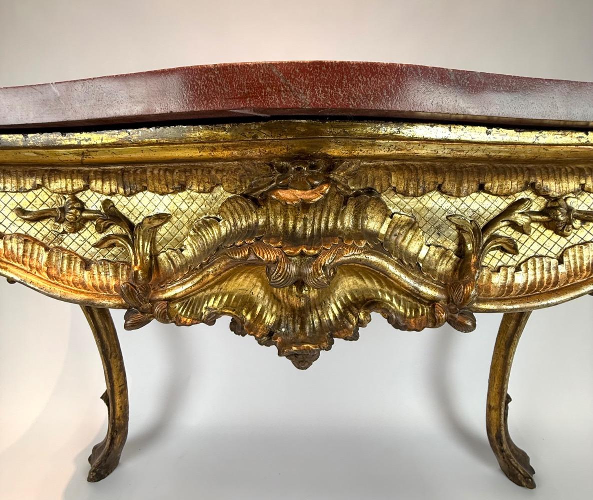 18th century Italien console. Naples