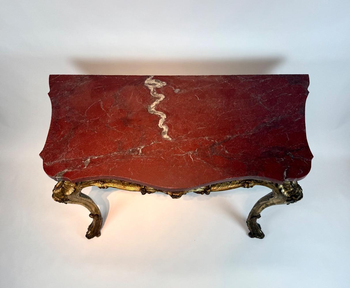 18th century Italien console. Naples
