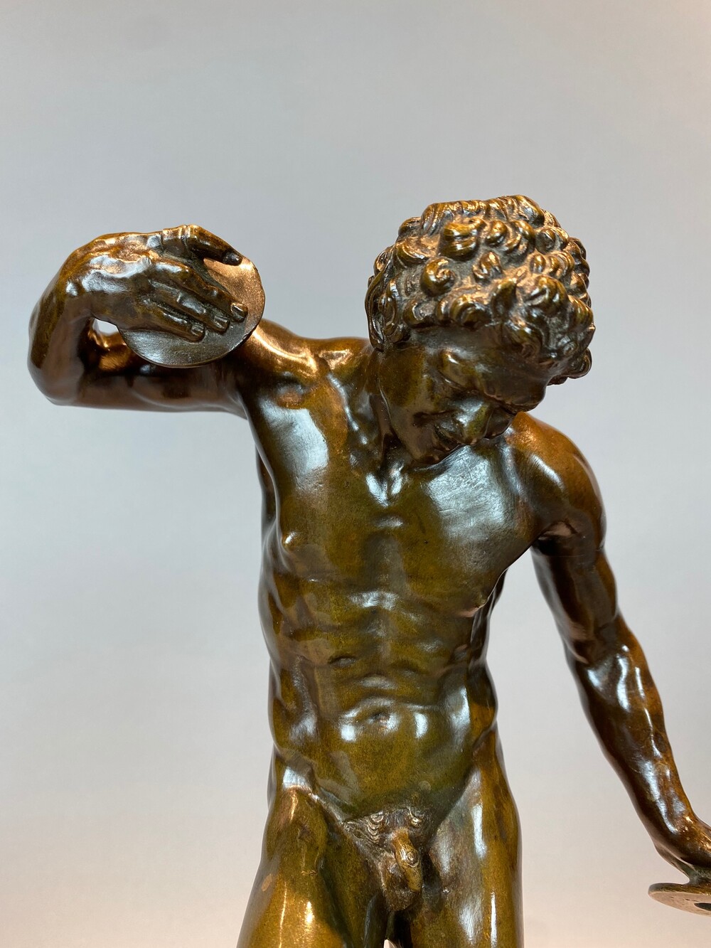 19th century Grand Tour Bronze, Faun