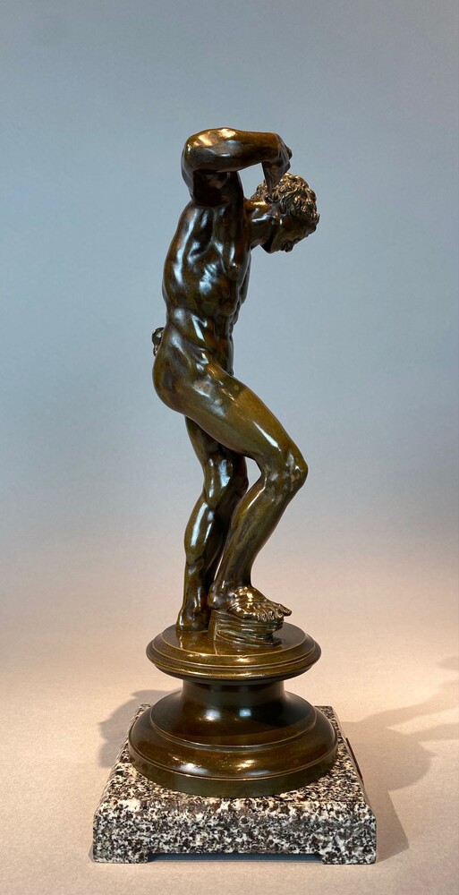 19th century Grand Tour Bronze, Faun