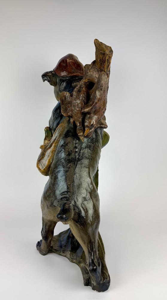 Early 20th Century Austrian Terracotta Bulldog