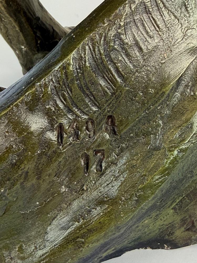 Early 20th Century Austrian Terracotta Bulldog