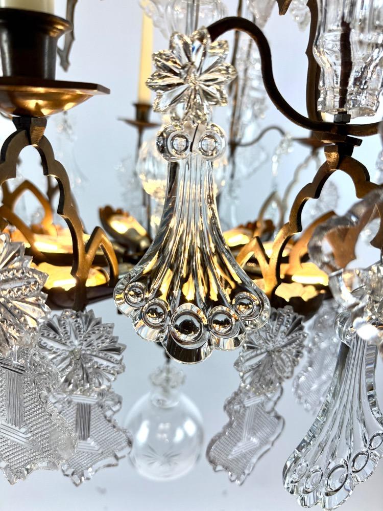 A 19thC chandelier. 