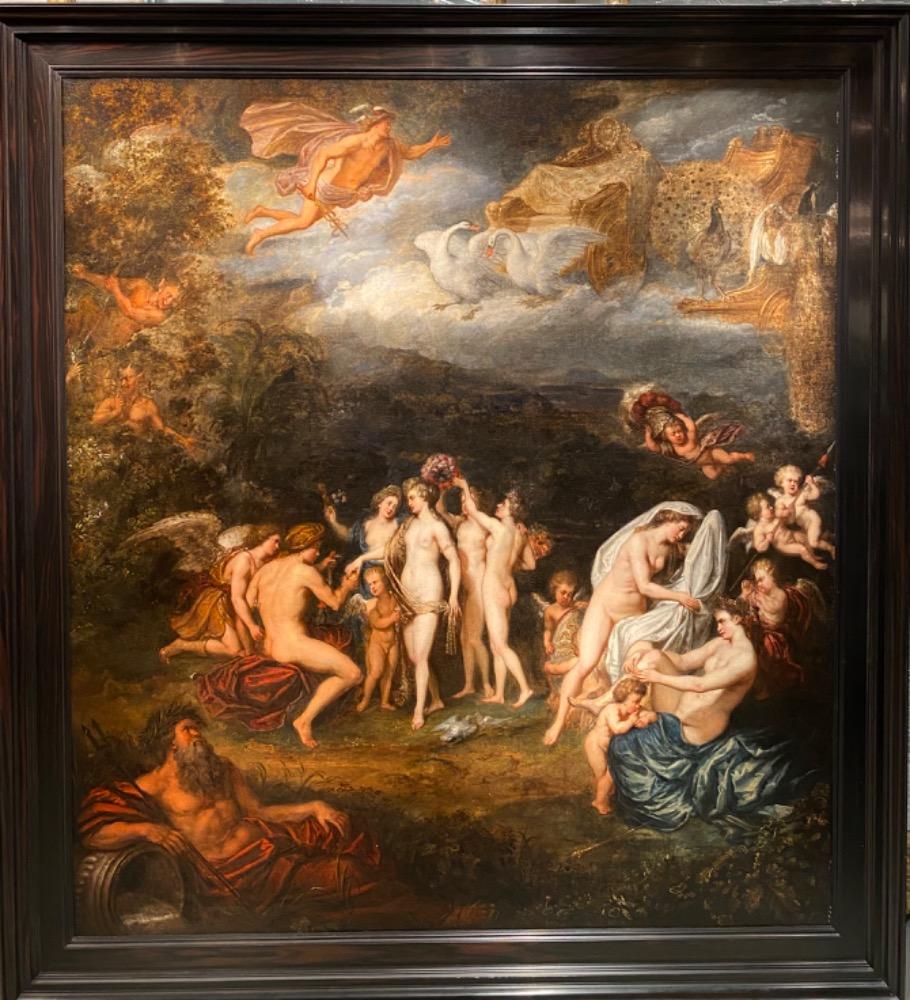 A large 18thC. painting