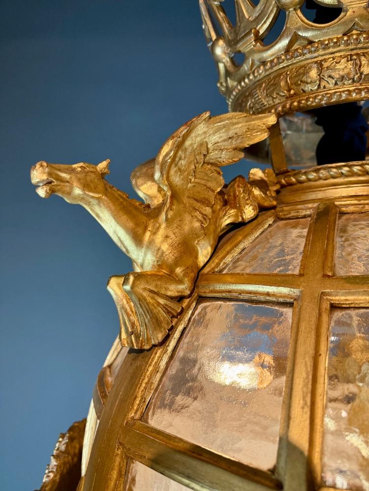 A large 19th century lantern