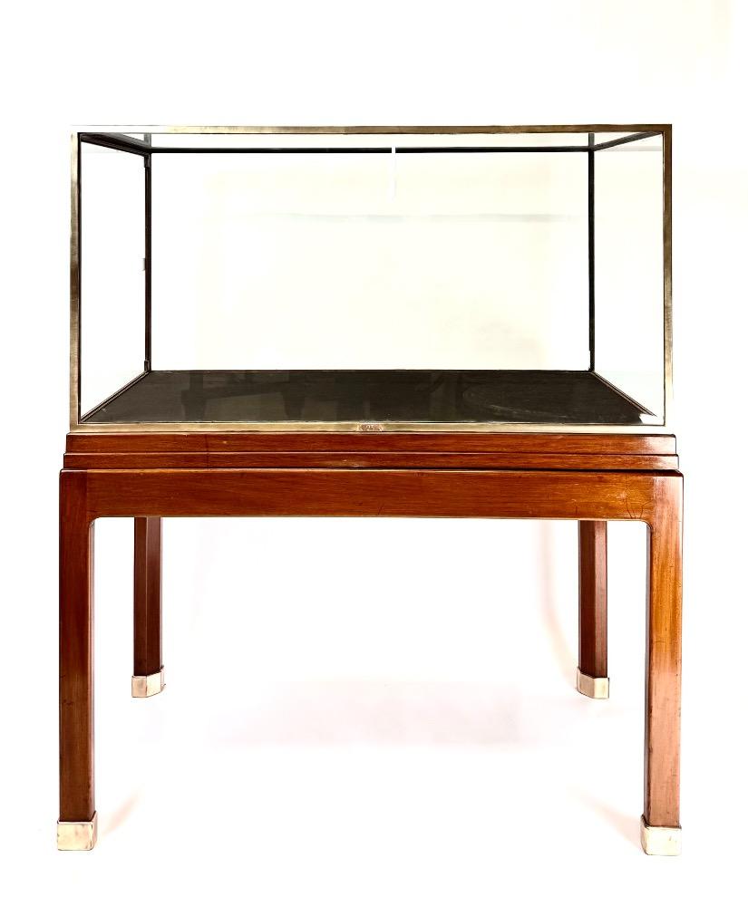 An Art Deco museum cabinet 