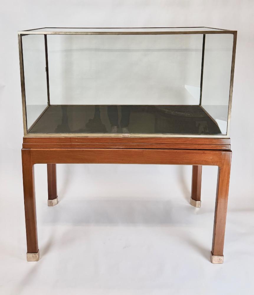 An Art Deco museum cabinet 
