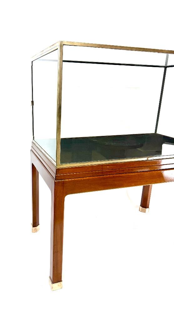 An Art Deco museum cabinet 