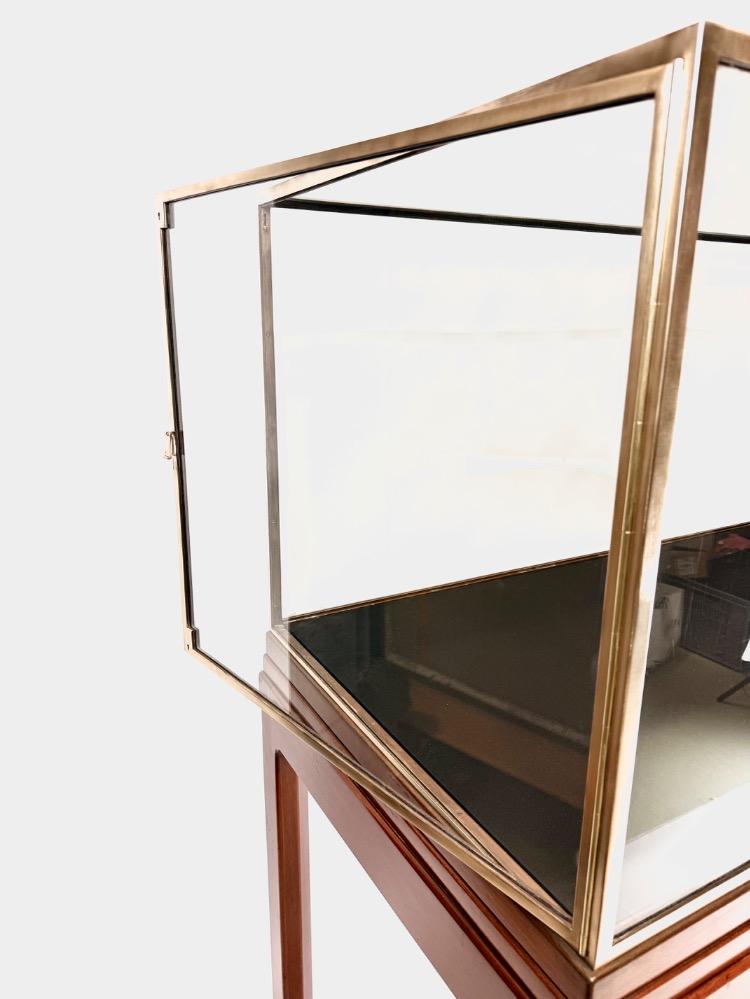 An Art Deco museum cabinet 