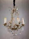 A Rock Crystal chandelier 