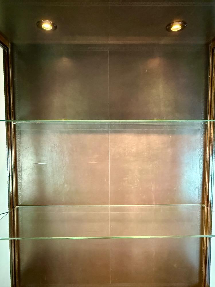 A tortoise shell Vitrine by Maison Franck