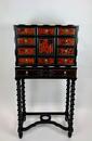  A tortoiseshell cabinet of curiosities
