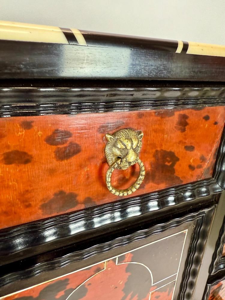  A tortoiseshell cabinet of curiosities