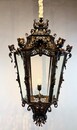 A Wrought Iron Lantern From The Late 19th Century By Valerian Gillar