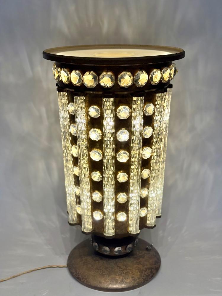 An Art Deco lamp by Sabino Paris