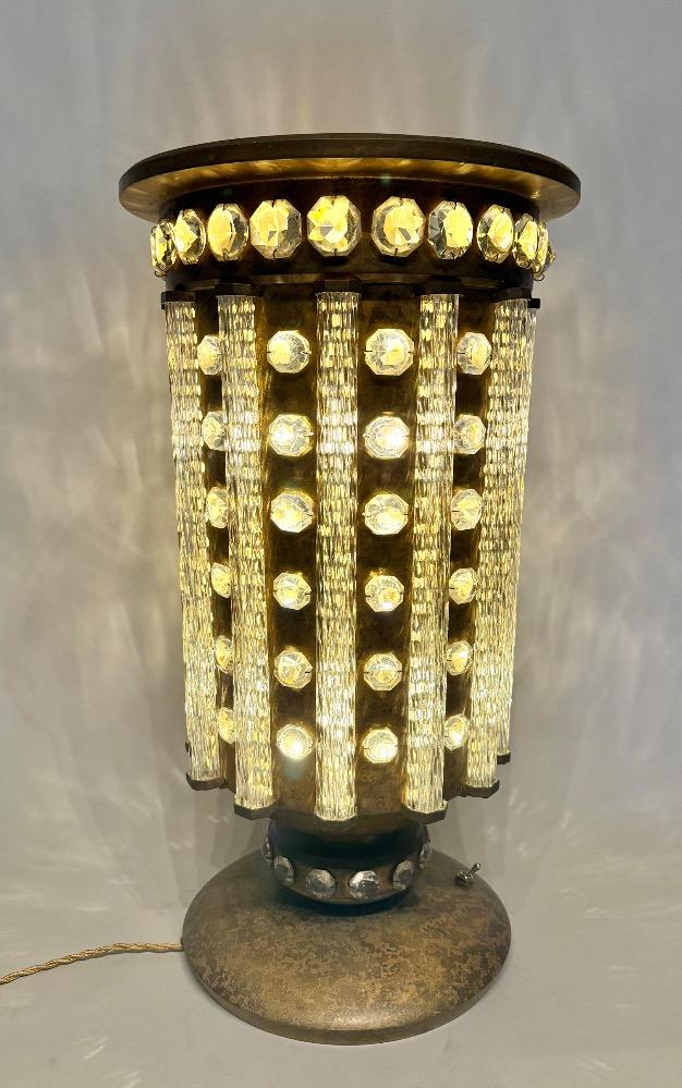 An Art Deco lamp by Sabino Paris