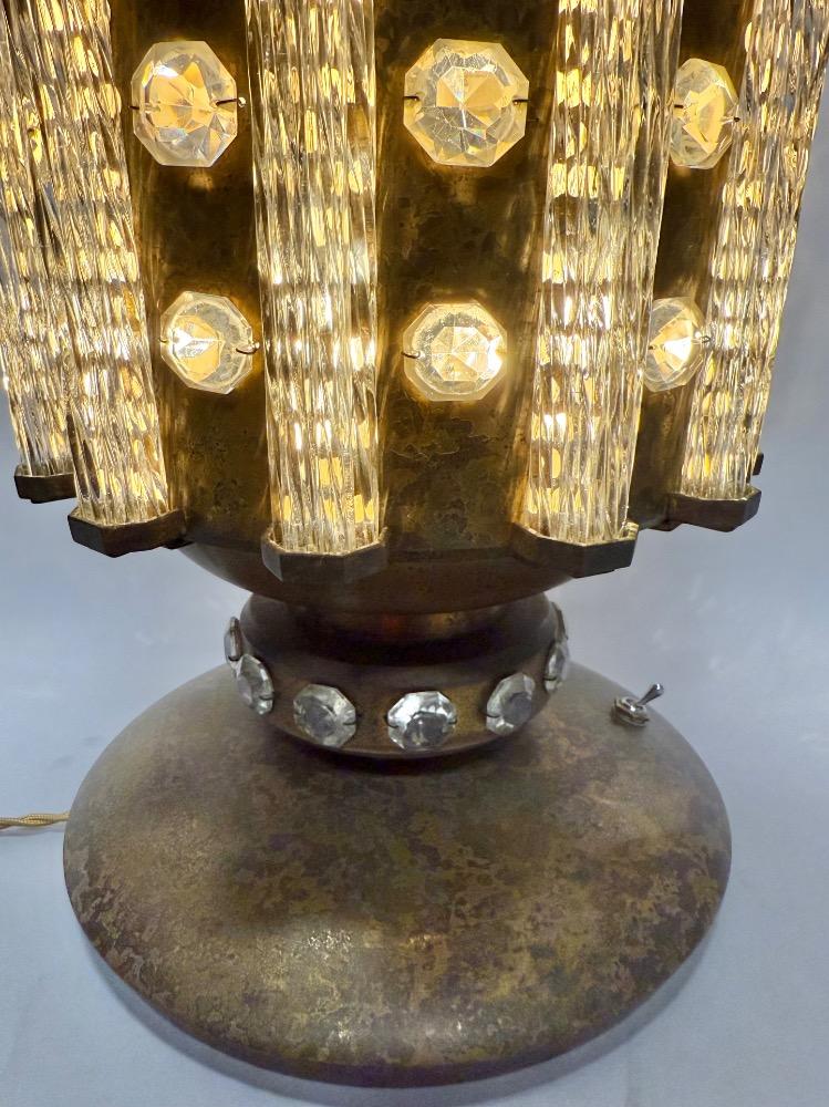 An Art Deco lamp by Sabino Paris