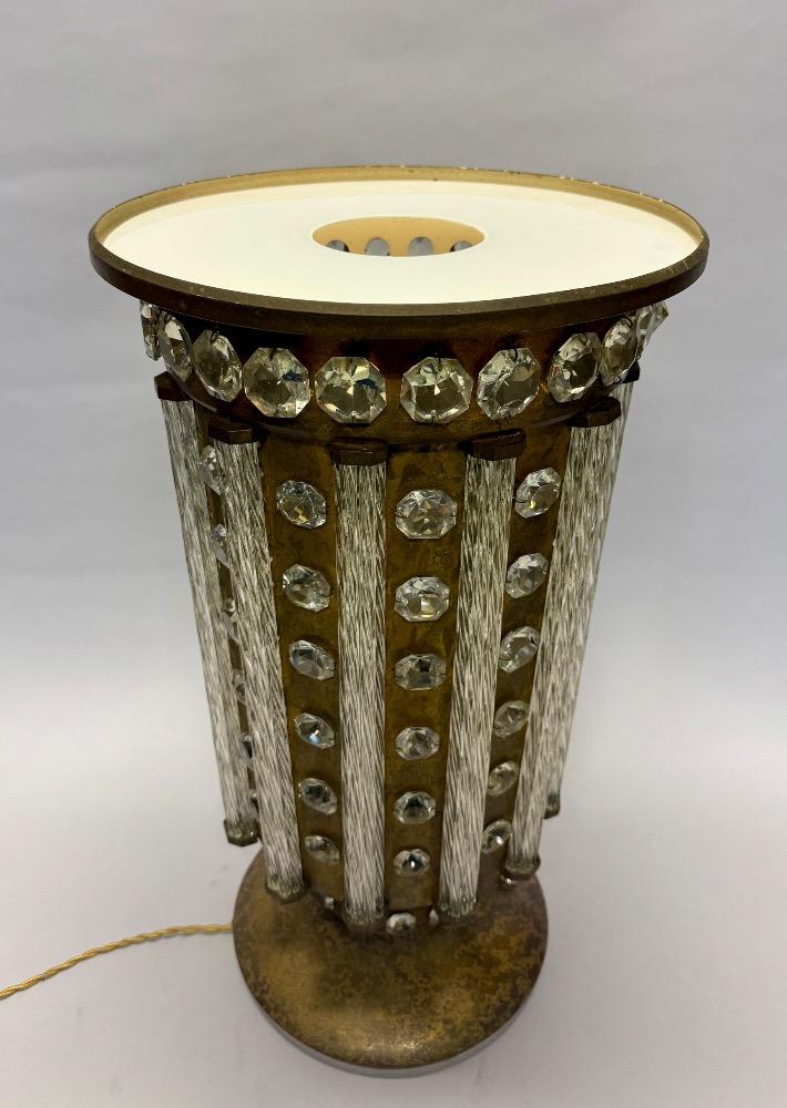 An Art Deco lamp by Sabino Paris