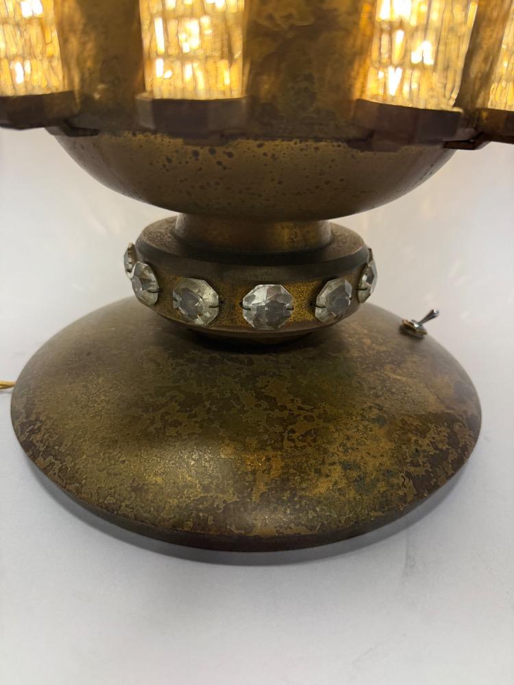 An Art Deco lamp by Sabino Paris