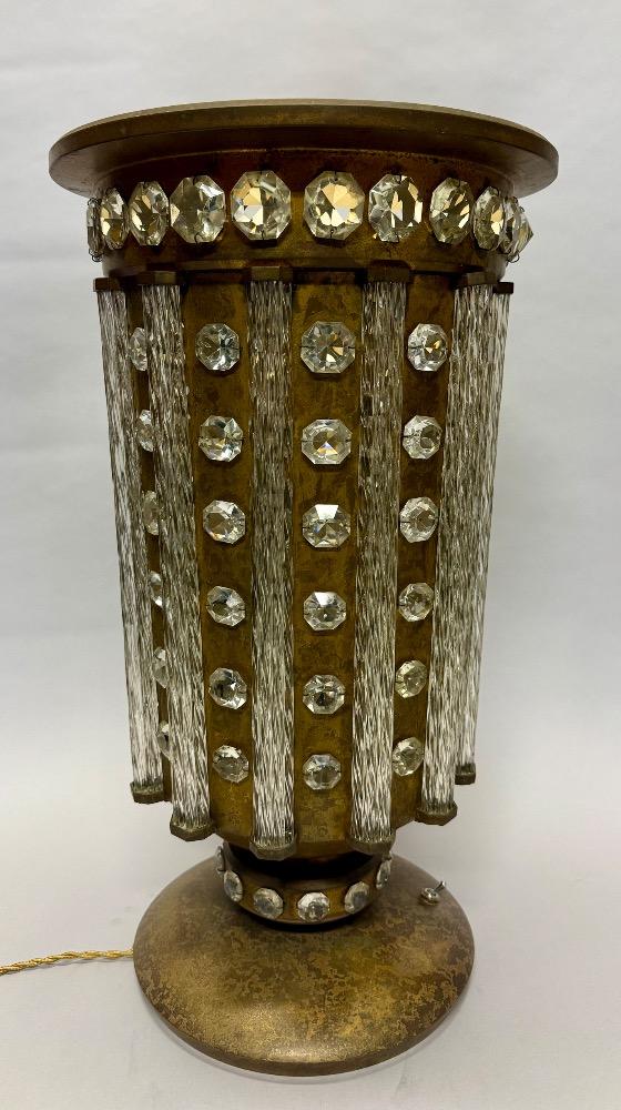 An Art Deco lamp by Sabino Paris