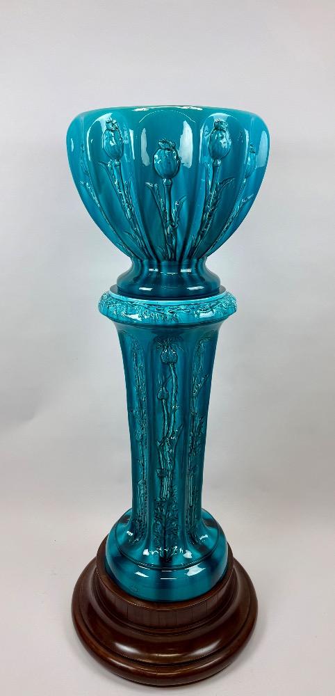 Art Nouveau vase by Clément Massier  