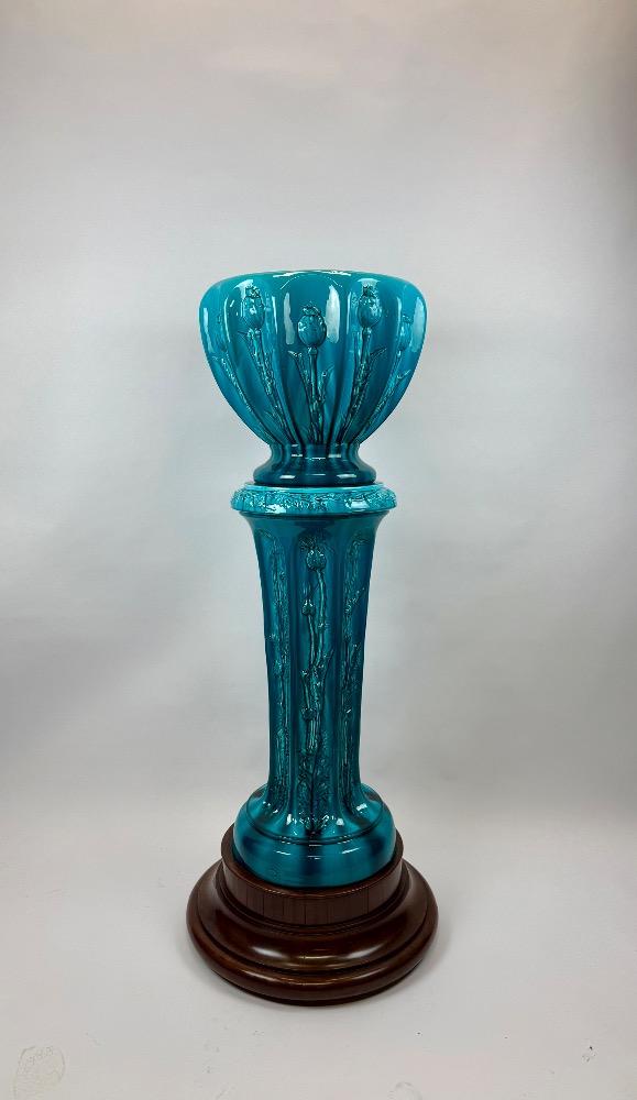 Art Nouveau vase by Clément Massier  