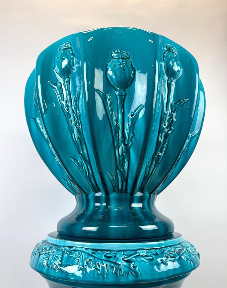 Art Nouveau vase by Clément Massier  