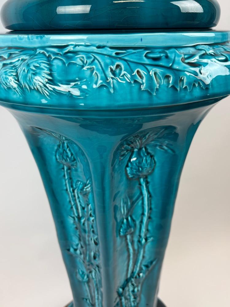 Art Nouveau vase by Clément Massier  