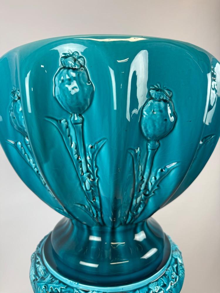 Art Nouveau vase by Clément Massier  