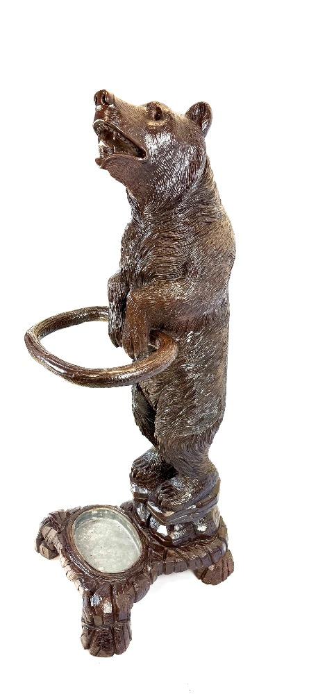 Black Forest umbrella stand. 