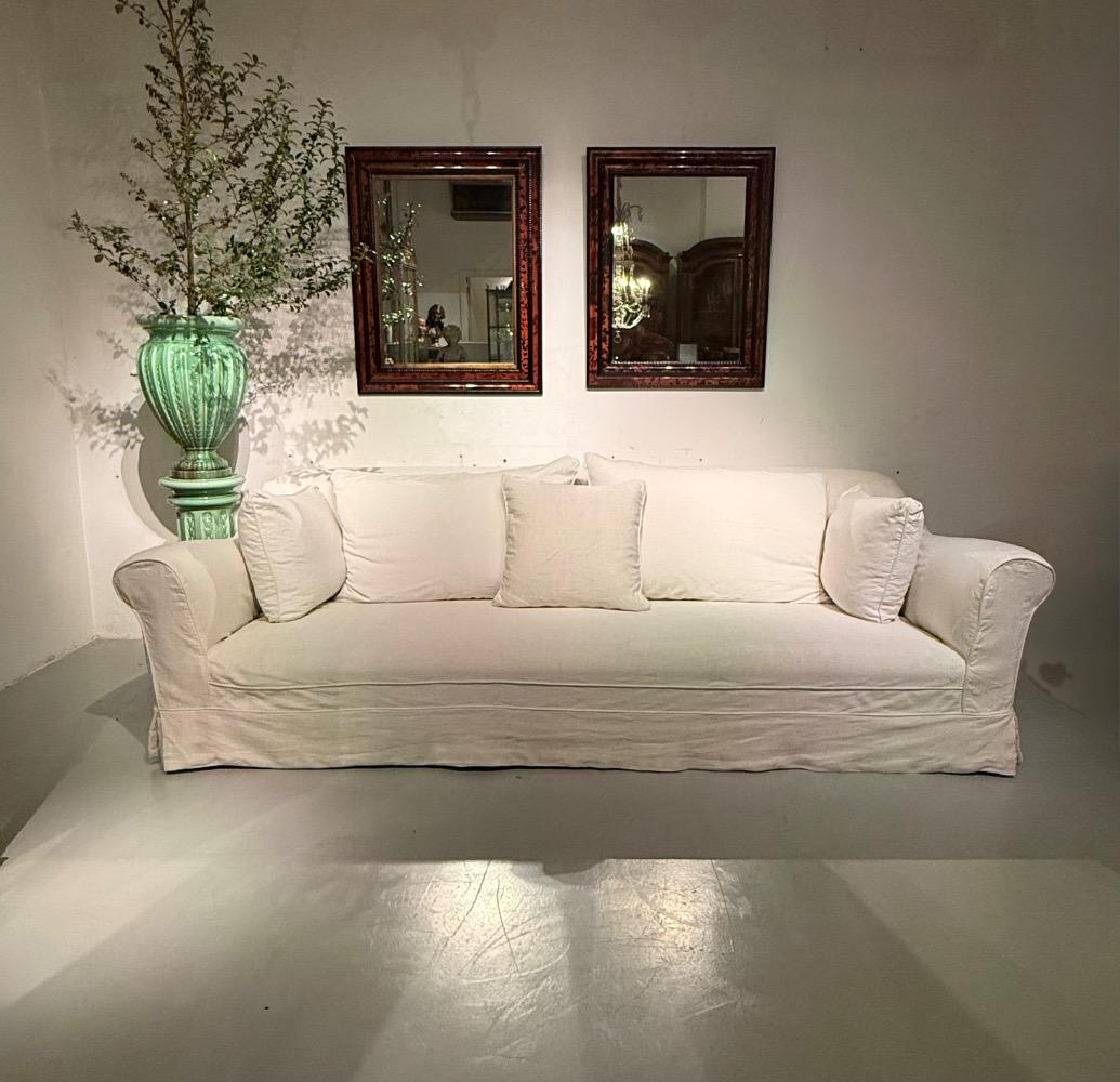 Brian Sofa designed by Axel Vervoordt. 