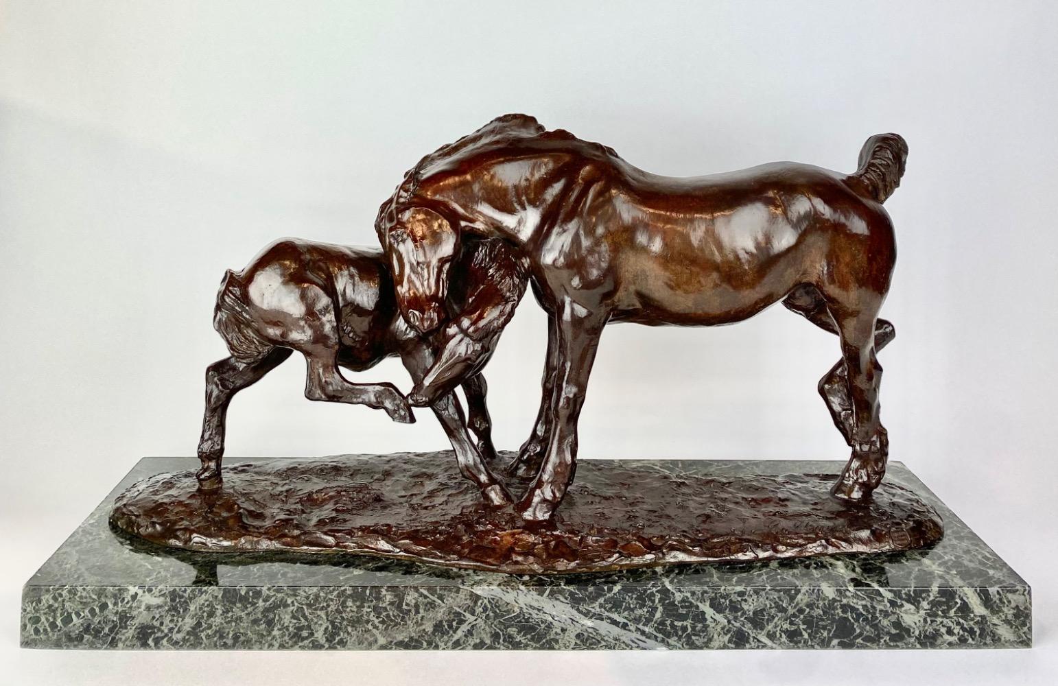 Bronze sculpture by Jean-Charles Collard. (1881-1951)
