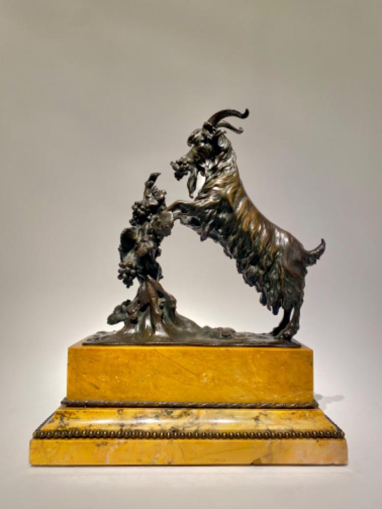Charles X bronze of a buck