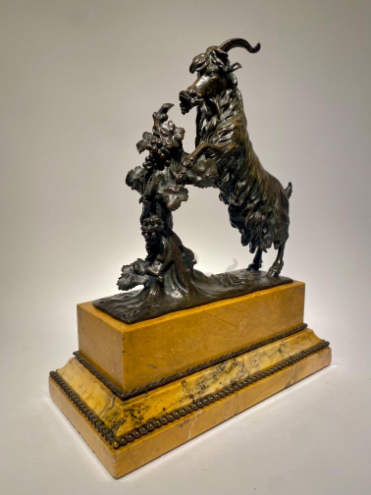 Charles X bronze of a buck