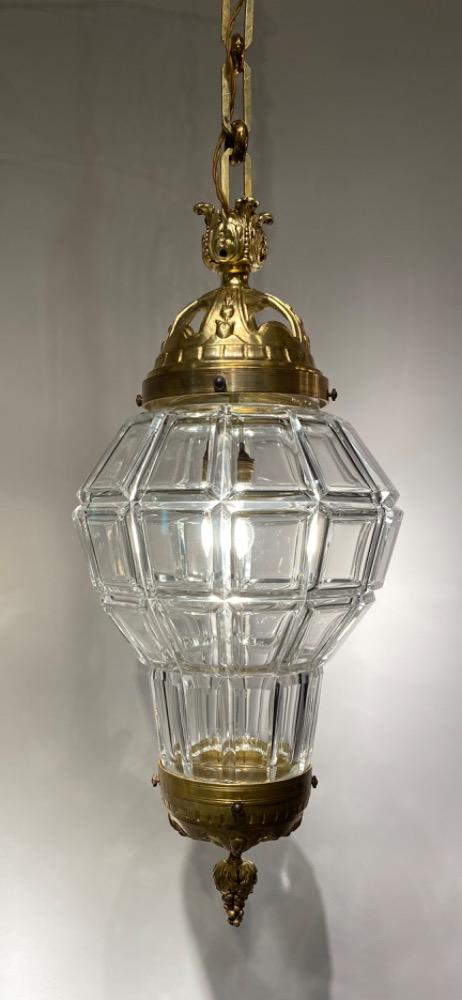 Crystal & Bronze lantern. 