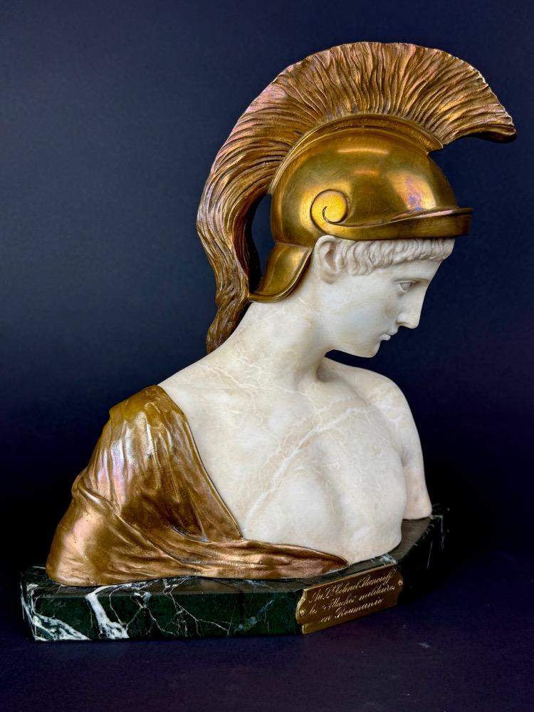 Erich Schmidt-Kestner (1877-1941), Bust of a Roman Soldier.