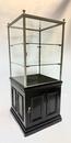 Freestanding iron display cabinet