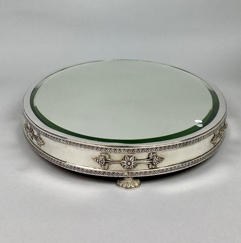 Impressive Louis XVI style silver Jardinière