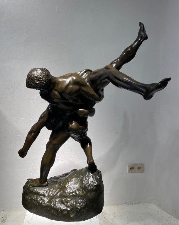 Large Bronze by Jef Lambeaux “ The Wrestlers”