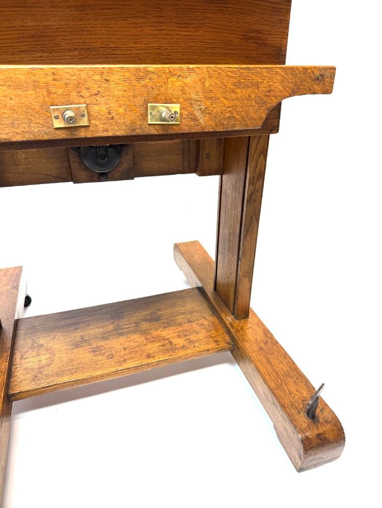 Large double sided studio easel. 