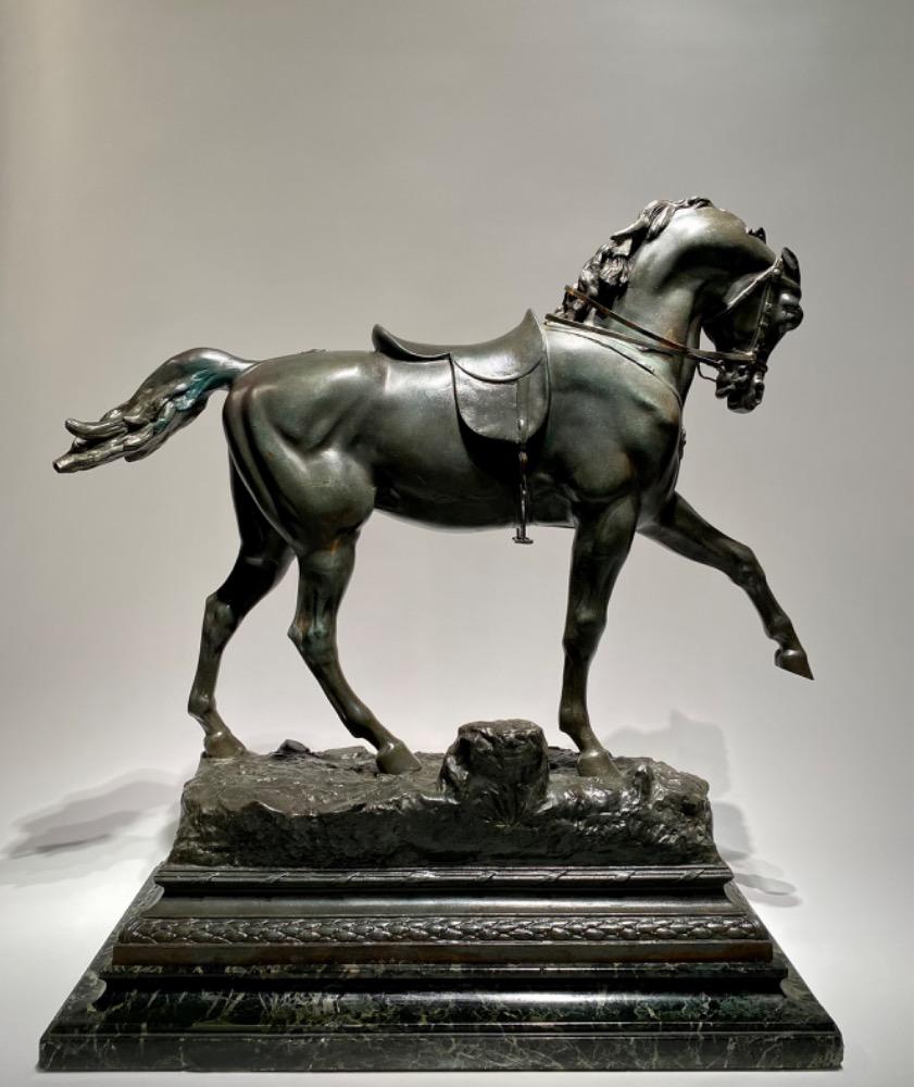 Large Sculpture of a horse. 