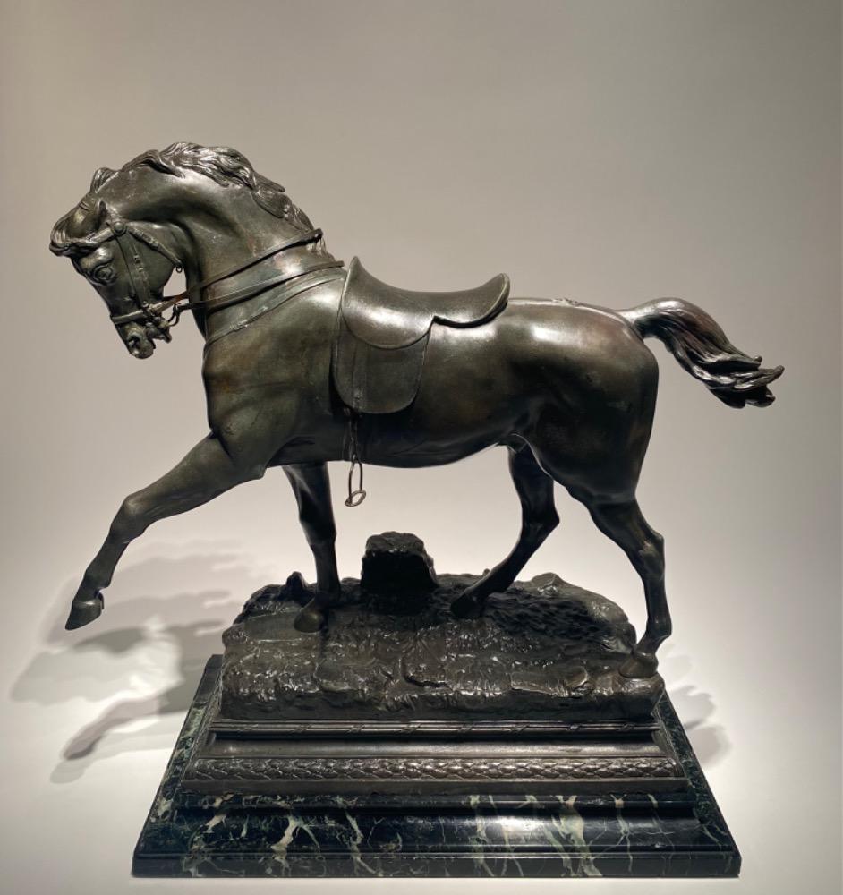 Large Sculpture of a horse. 