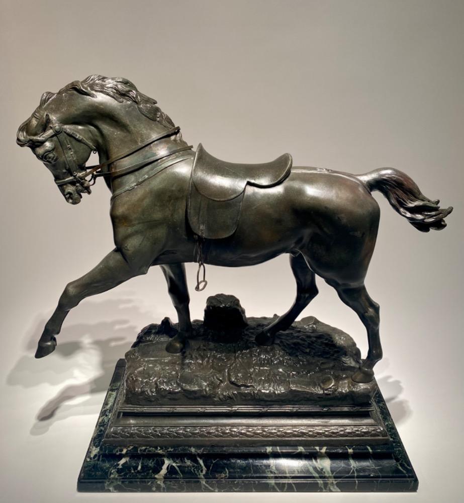 Large Sculpture of a horse. 