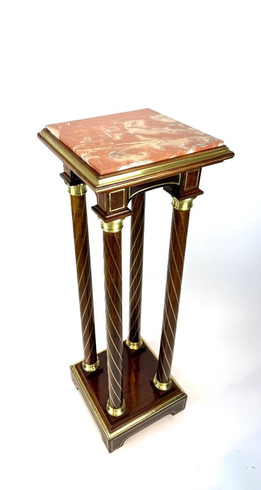 Mahogany Pedestal