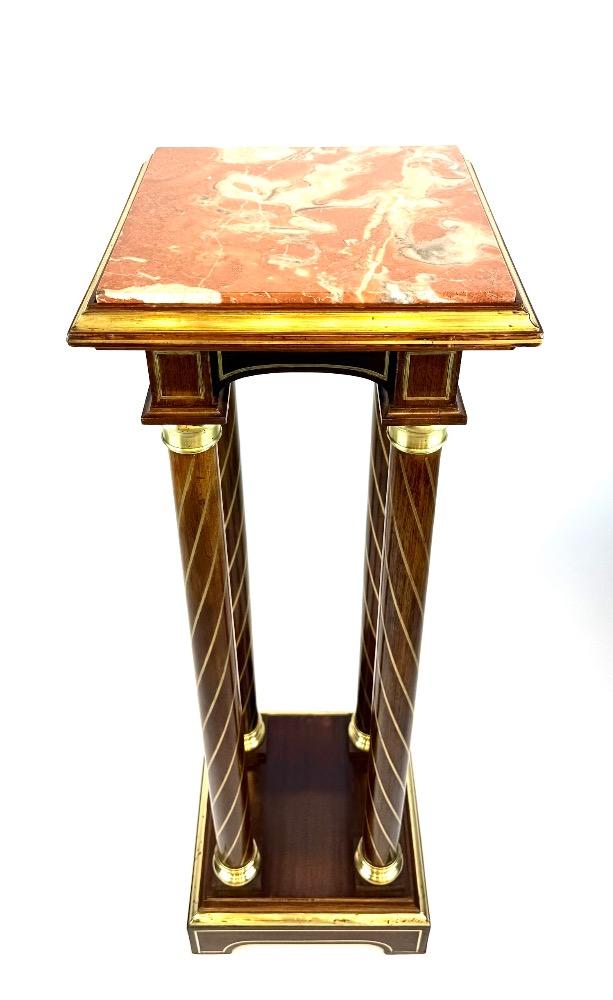 Mahogany Pedestal