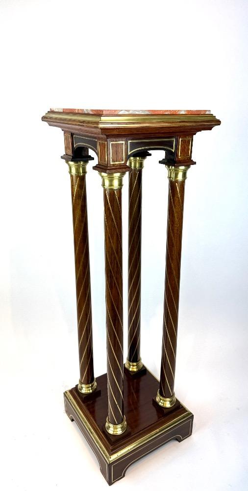 Mahogany Pedestal