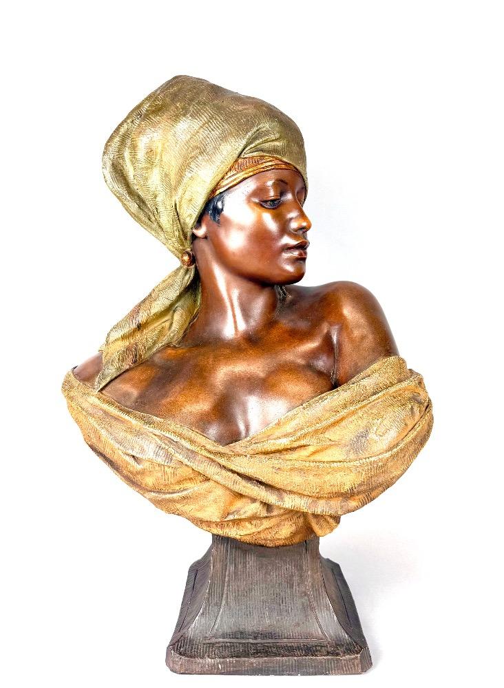 Nubian woman by Goldscheider.