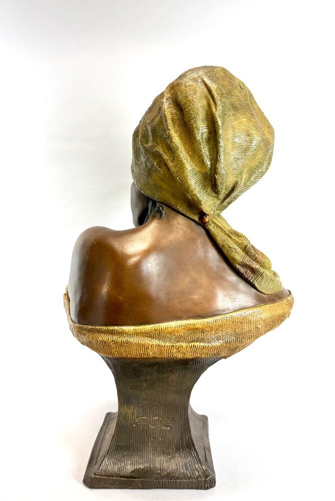 Nubian woman by Goldscheider.