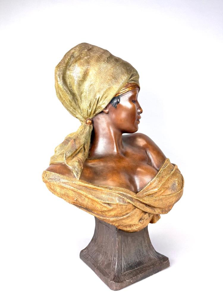 Nubian woman by Goldscheider.