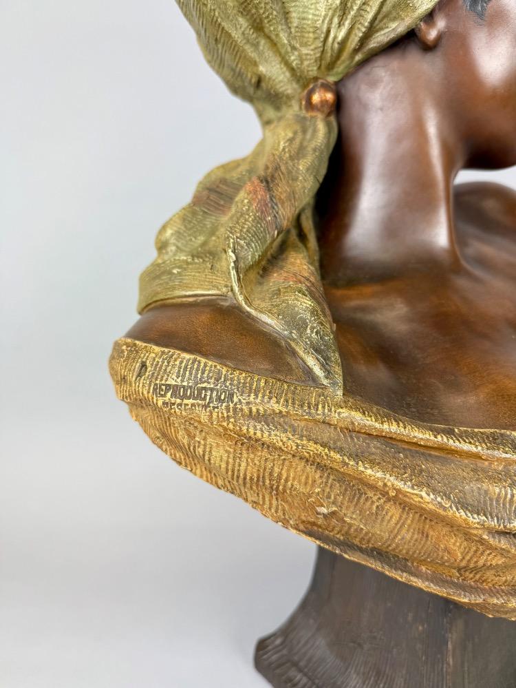 Nubian woman by Goldscheider.